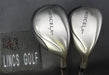 Set of 2 Ladies TaylorMade Miscela 5+6 Hybrids Ladies Graphite Shafts