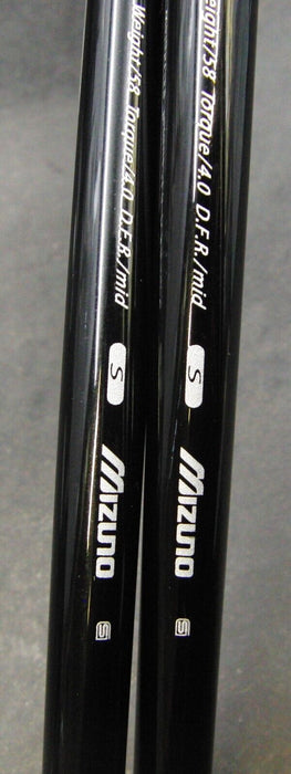 Set of 2 Mizuno JPX AD 16° 3 & 19° 5 Woods Stiff Graphite Shafts Mizuno Grips