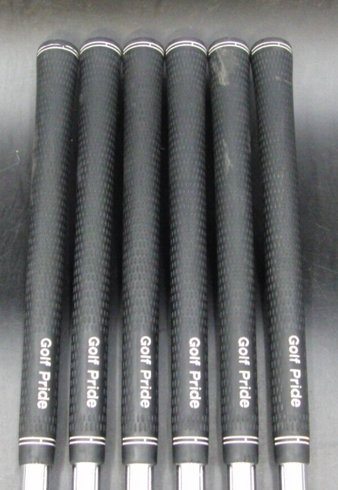 Set of 6 x TaylorMade Burner TP Irons 5-PW Stiff Steel Shafts Golf Pride Grips*