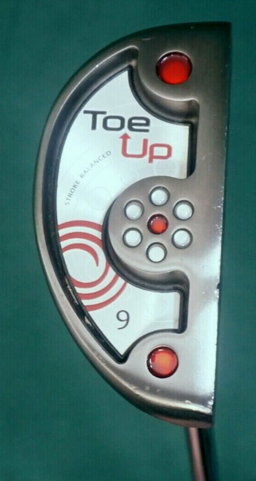 Odyssey Toe Up 9 Putter 88cm Playing Length Steel Shaft Super Stroke Grip