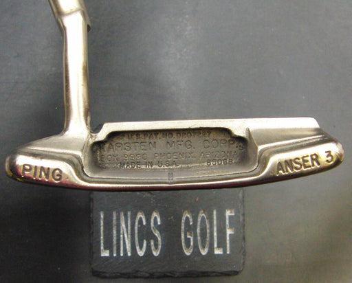 Refurbished Ping Anser 3 Putter Steel Shaft 86cm Length Acer Grip