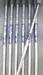 Set of 7 x Ping Gmax White Dot Irons 4-PW Regular Steel Shafts Mixed Grips*