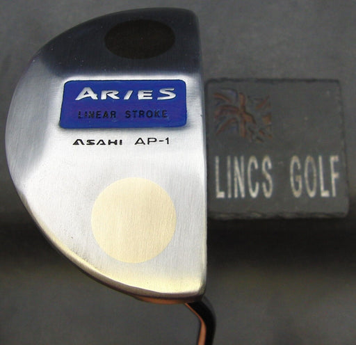 Aries Asahi P1 Putter Steel Shaft 89cm Length Carrot Grip