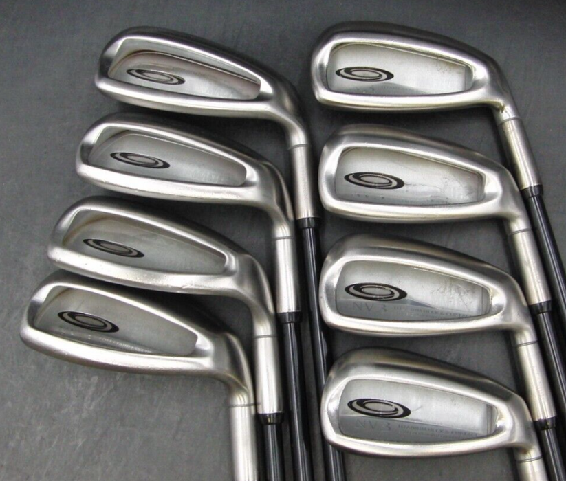 Set of 8 x MacGregor Mactec NV3 Irons 5-SW+GW Regular Graphite Shafts