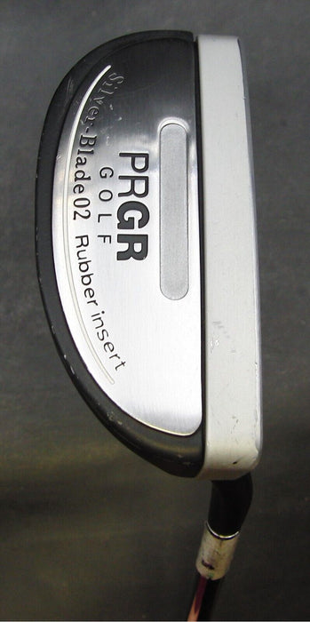 PRGR Silver Blade 02 Putter Steel Shaft 85cm Length Psyko Grip