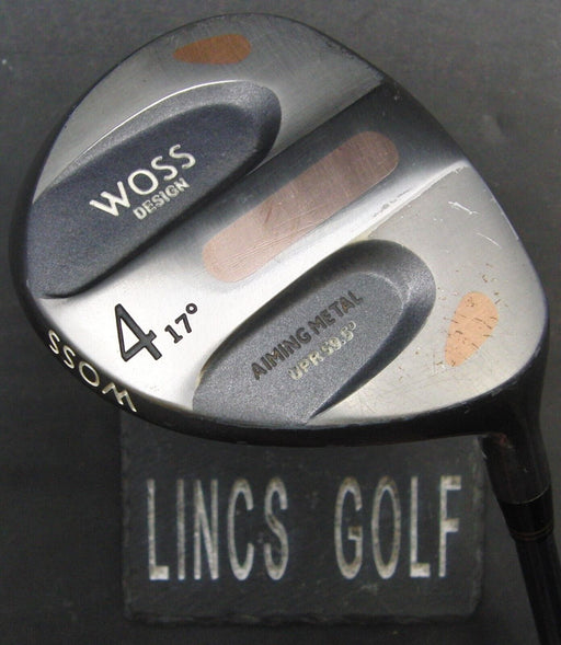 Woss Aiming Metal 17° 4 Hybrid Stiff Graphite Shaft Woss Grip