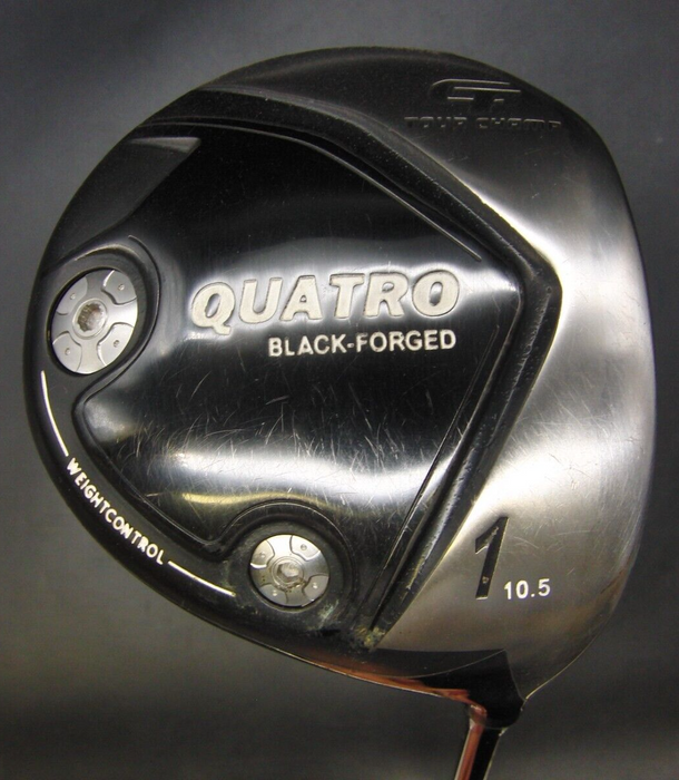 Quatro Black Forged 10.5° 1 Driver Stiff Graphite Shaft Izanahi Studio Grip