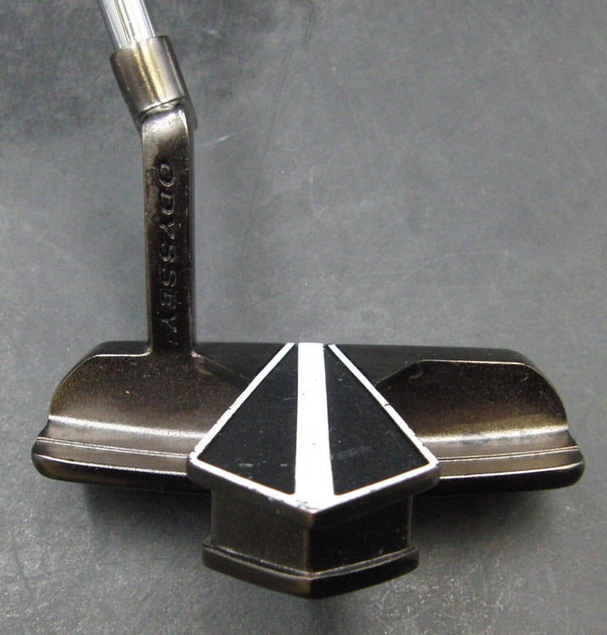 Odyssey White Ice 370G Putter 86.5cm Playing Length Steel Shaft PSYKO Grip