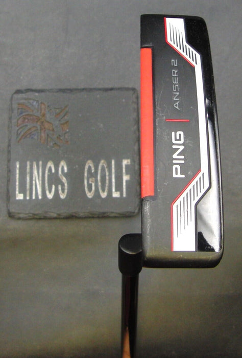 Left-Handed Ping Anser 2 2021 Putter 87cm Playing Length Steel Shaft Ping Grip*