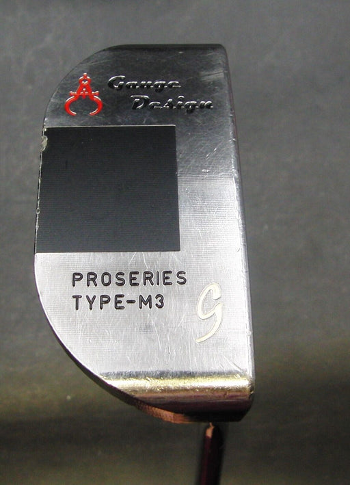 Gauge Design Proseries Type M3 Putter Steel Shaft 87cm Length Super Stroke Grip