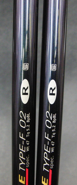 Set of 2 Maruman Shuttle Maraging 15° 3 & 18° 5 Woods Regular Graphite Shafts HC