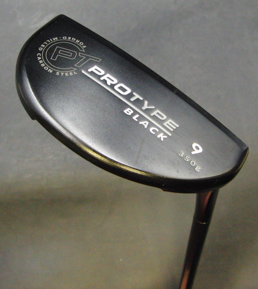 Odyssey Protype Black 350g #9 Putter 87cm Length Coated Steel Shaft Iomic Grip*