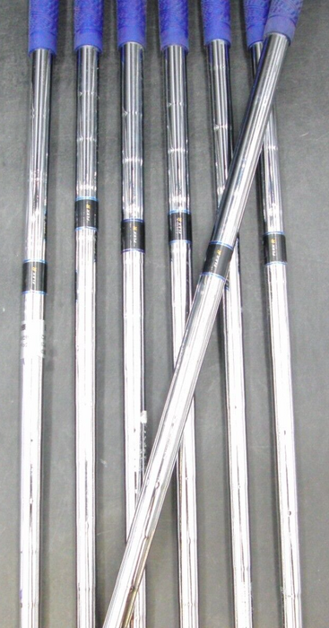 Set of 7 x TaylorMade rac cgb Irons 4-PW Regular Steel Shafts Perfect Pro Grips
