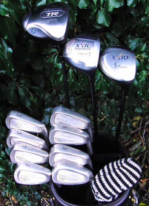 Set of PRGR Data 601 Forged 3-PW + Driver + XXIO 3 Wood + 5 Wood + Putter