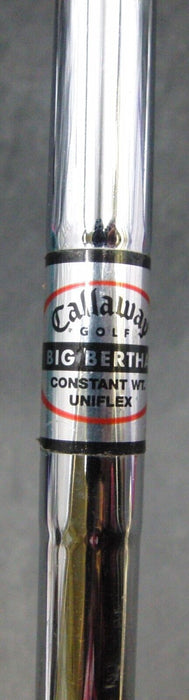 Left-Handed Callaway Big Bertha 8 Iron Uniflex Steel Shaft Callaway Grip