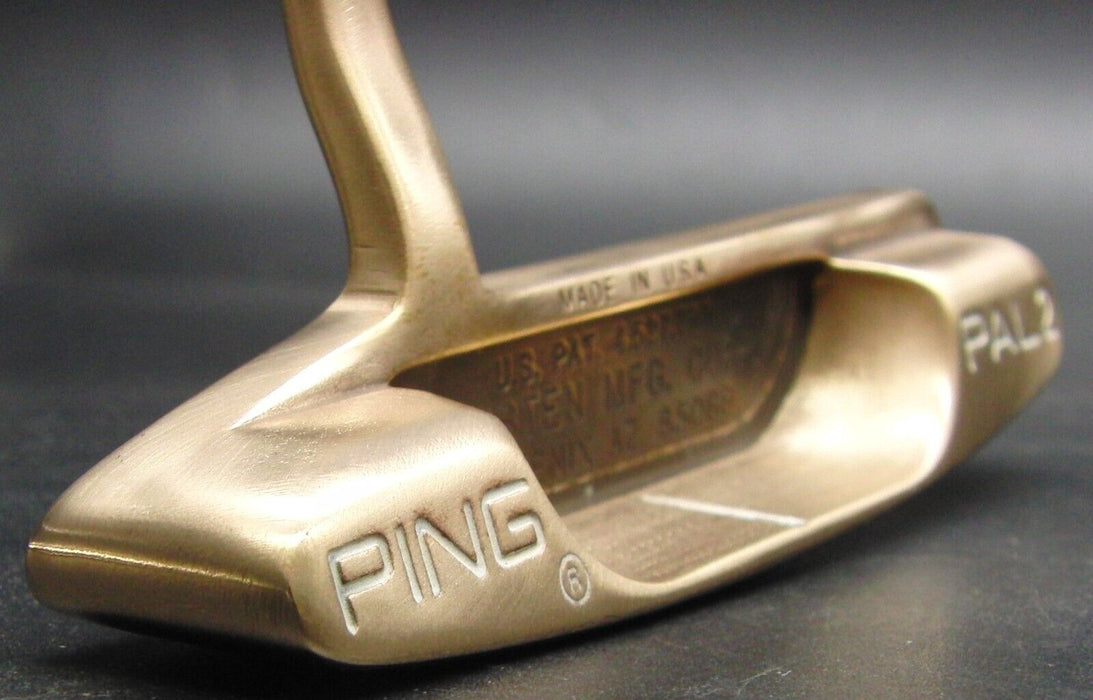 Refinished Ping Pal 2 Becu Putter Steel Shaft 83cm Length Psyko Grip