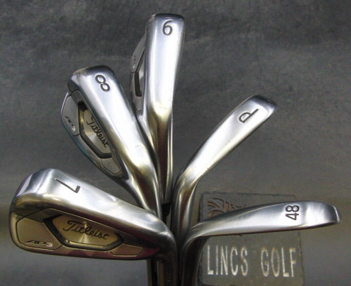 Set of 5 x Titleist AP3 718 Irons 7-PW+48° Regular Steel Shafts Golf Pride Grips