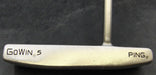 Refurbished & Paint Filled Ping Gowin 5 Putter Steel Shaft 91.5cm Blue Grip