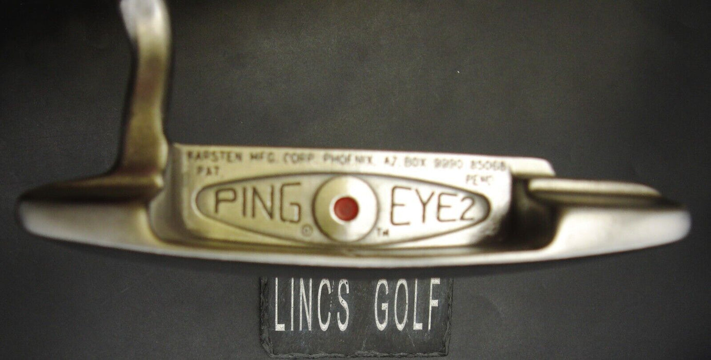 Refinished Ping Eye 2 Red Dot Putter 86.5cm Playing Length Steel Shaft Acer Grip