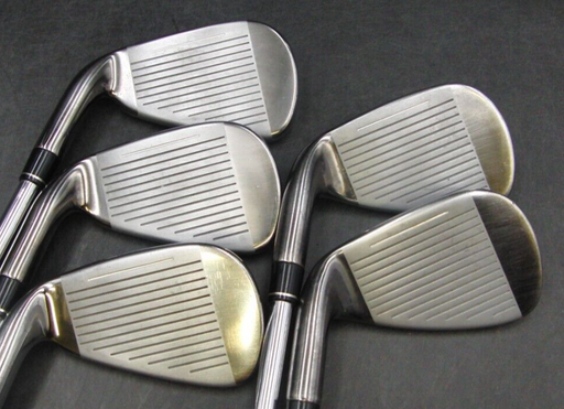 Set of 5 x TaylorMade Burner Irons 5-9 Regular Steel Shafts TaylorMade Grips*