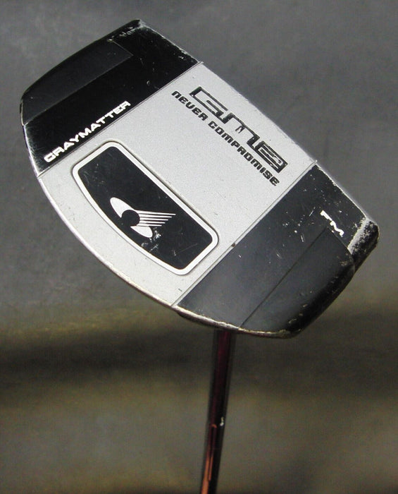 Never Compromise Gm2 FM Gray Matter Putter 87cm Steel Shaft Karma Grip & GM2 H/C