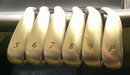 Set of 6 x Mizuno Zephyr Irons 5-PW Regular Graphite Shafts Mixed Grips