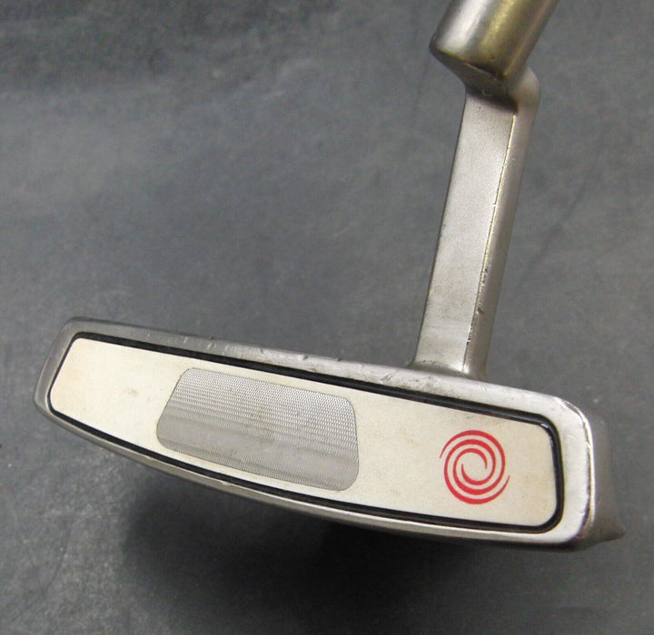 Odyssey White Steel 2-Ball Blade 2 Putter 87cm Steel Shaft Iguana Golf Grip