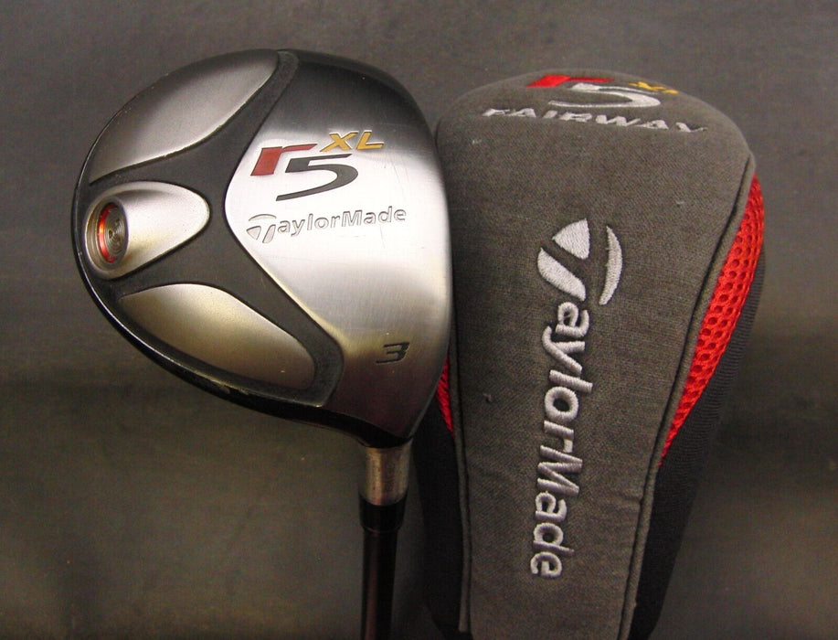 Taylormade r5 XL 3 Wood Stiff Graphite Shaft TaylorMade Grip +HC