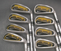 Set of 8 x Nike Sumo SQ Irons 4-PW+GW Stiff Steel Shafts Nike Grips*