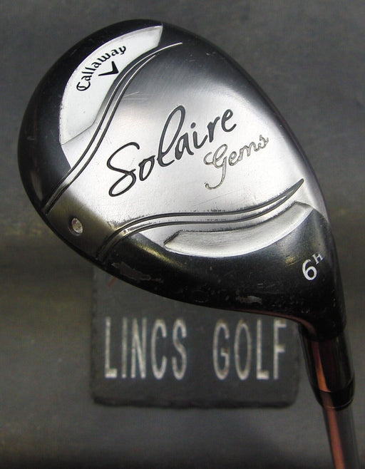 Ladies Callaway Solaire Gems 6 Hybrid Ladies Graphite Shaft Callaway Grip