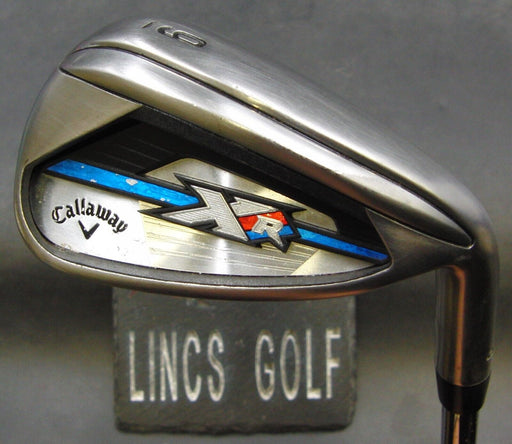 Callaway XR 9 Iron Stiff Steel Shaft Golf Pride Grip