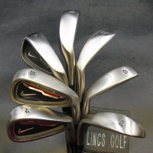 Set of 7 x Nike Ignite Irons 4-PW Uniflex Steel Shafts Nike Grips