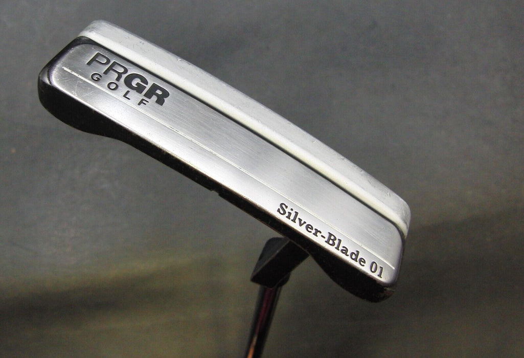 PRGR Silver Blade 01 Putter Steel Shaft 84cm Length Psyko Grip