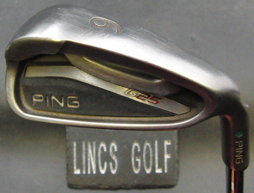 Ping G25 Green Dot 6 Iron Stiff Steel Shaft Ping Grip