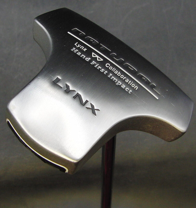 Lynx Natural Putter Steel Shaft 87cm Length Wrapped Grip