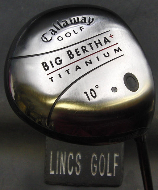 Callaway Big Bertha 10° Driver Stiff Graphite Shaft Golf Pride Grip