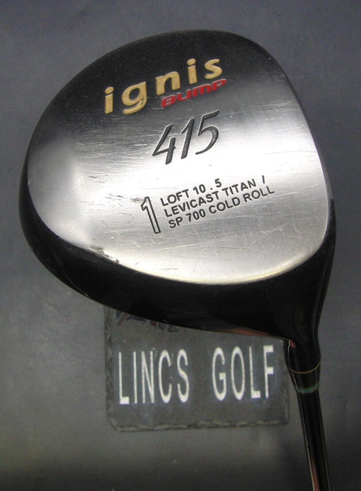 Ignis Bump 415 SP 700 10.5° Driver Regular Graphite Shaft Golf Pride Grip