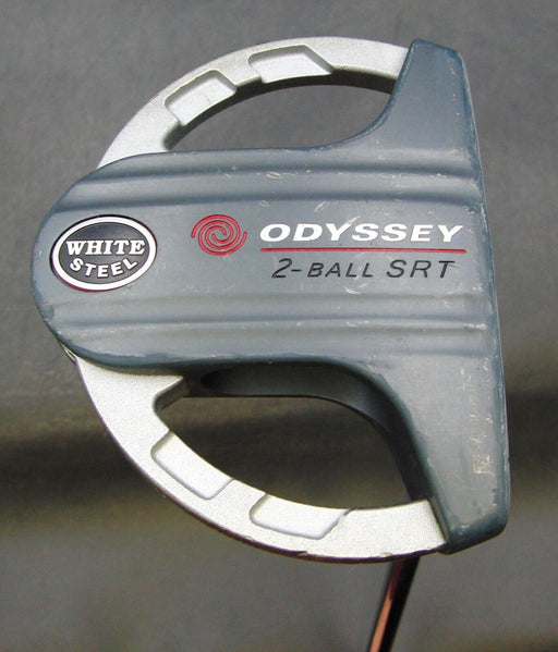 Odyssey 2-Ball SRT White Steel Putter 90cm Length Steel Shaft Odyssey Grip*