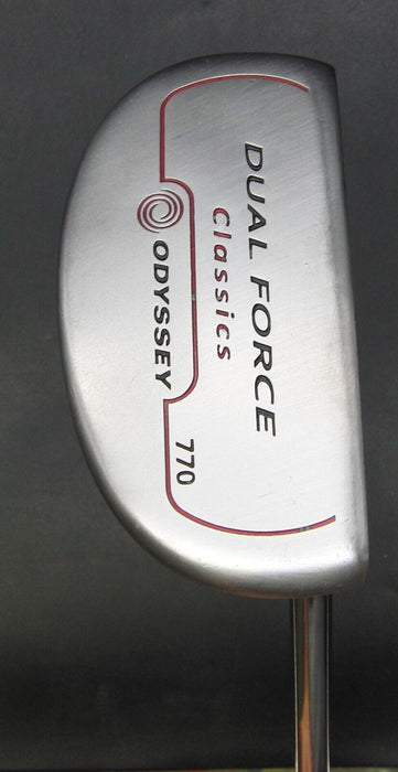 Odyssey Dual Force Classics 770 Putter 87cm Playing Length Steel Shaft Acer Grip