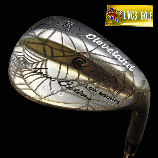 Custom Milled Spider Web Pattern Cleveland Tour Action 900 Forged 60° Lob Wedge