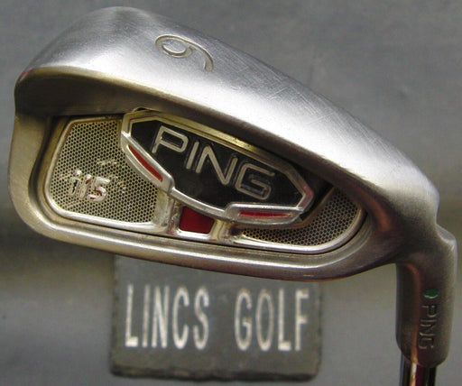 Ping i15 Green Dot 6 Iron Regular Steel Shaft Golf Pride Grip