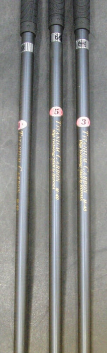 Set of 3 Ladies Honma Big-LB Wooden 3, 4 & 5 Woods Ladies Graphite Shaft