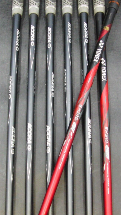 Set of 7 x Yonex Ezone XPG Irons 5-SW Regular Graphite Shafts Mixed Grips*