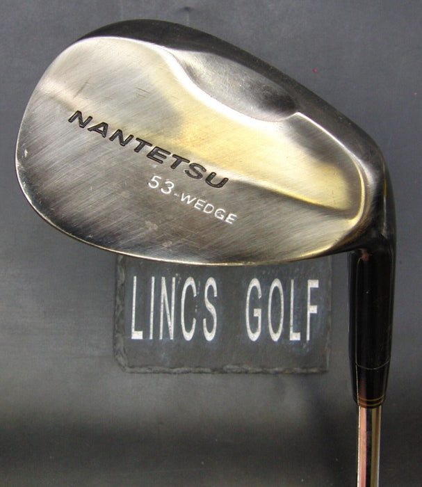 Nantetsu 53-Wedge Gap Wedge Regular Steel Shaft With aGrip