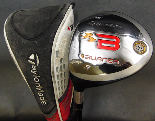 Left Handed Taylormade Burner 15° 3 Wood Regular Graphite Shaft Taylormade Grip