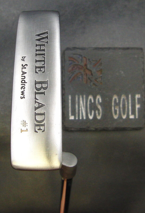 St.Andrews White Blade #1 Putter 87cm Playing Length Steel Shaft Tour Grip