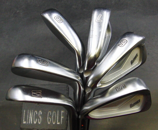 Left Handed Set of 6 x Ping i210 Orange Dot Irons 5-PW Regular Graphite Shafts*