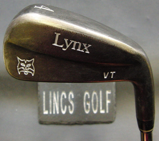 Lynx VT 4 Iron Extra Stiff Steel Shaft Lamkin Grip