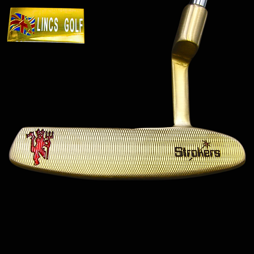 Custom Milled Manchester United Themed Pal Ping Putter 89cm Steel Shaft