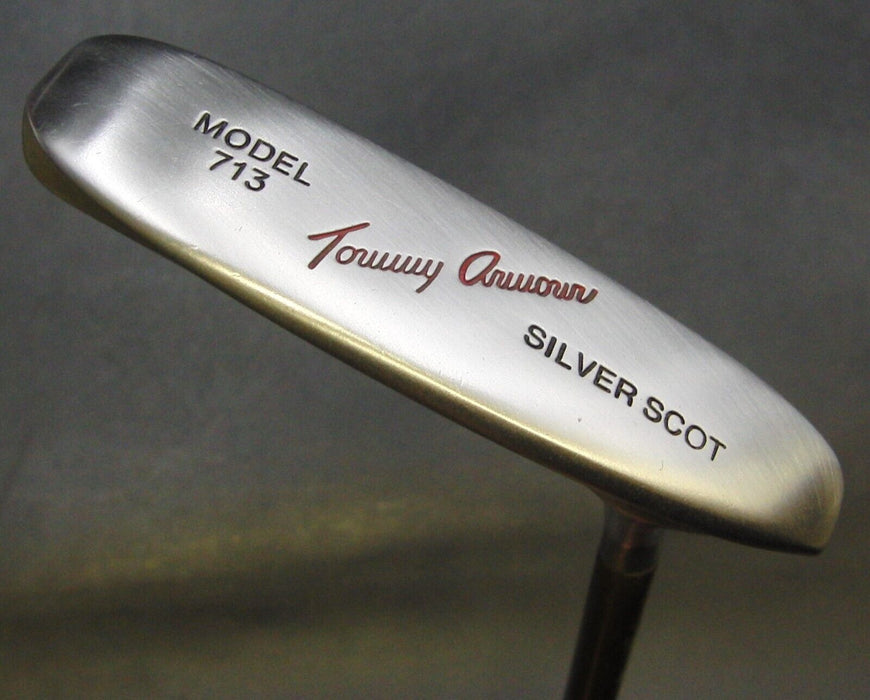 Tommy Armour Silver Scott Model 713 Putter Graphite Shaft 89cm Length GP Grip